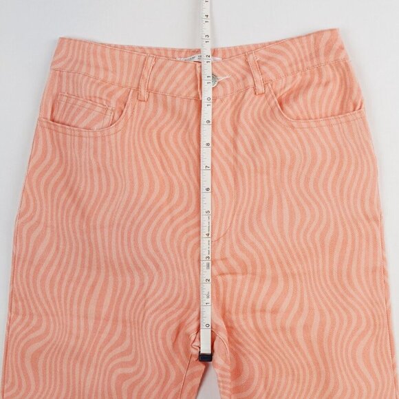 Peppermayo Pink Wave Electric Avenue Straight Leg Pants - US 2 - NWT - Picture 6 of 9